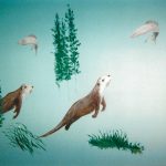 Mural - Otters