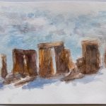 Stonehenge Watercolor