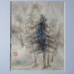 Study #1 of Hasegawa Tahaku's Pine Trees